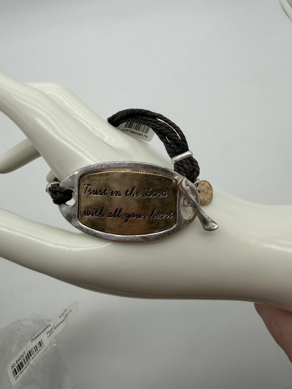 Trust In The Lord With All Your Heart Bracelet